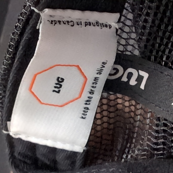 Lug,Two-tone Gray Mens Mesh/Snapback Trucker Hat. - Picture 7 of 8